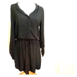 Splendid black shirt dress